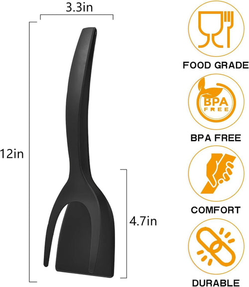 2 in 1 silicone spatula Navy Blue